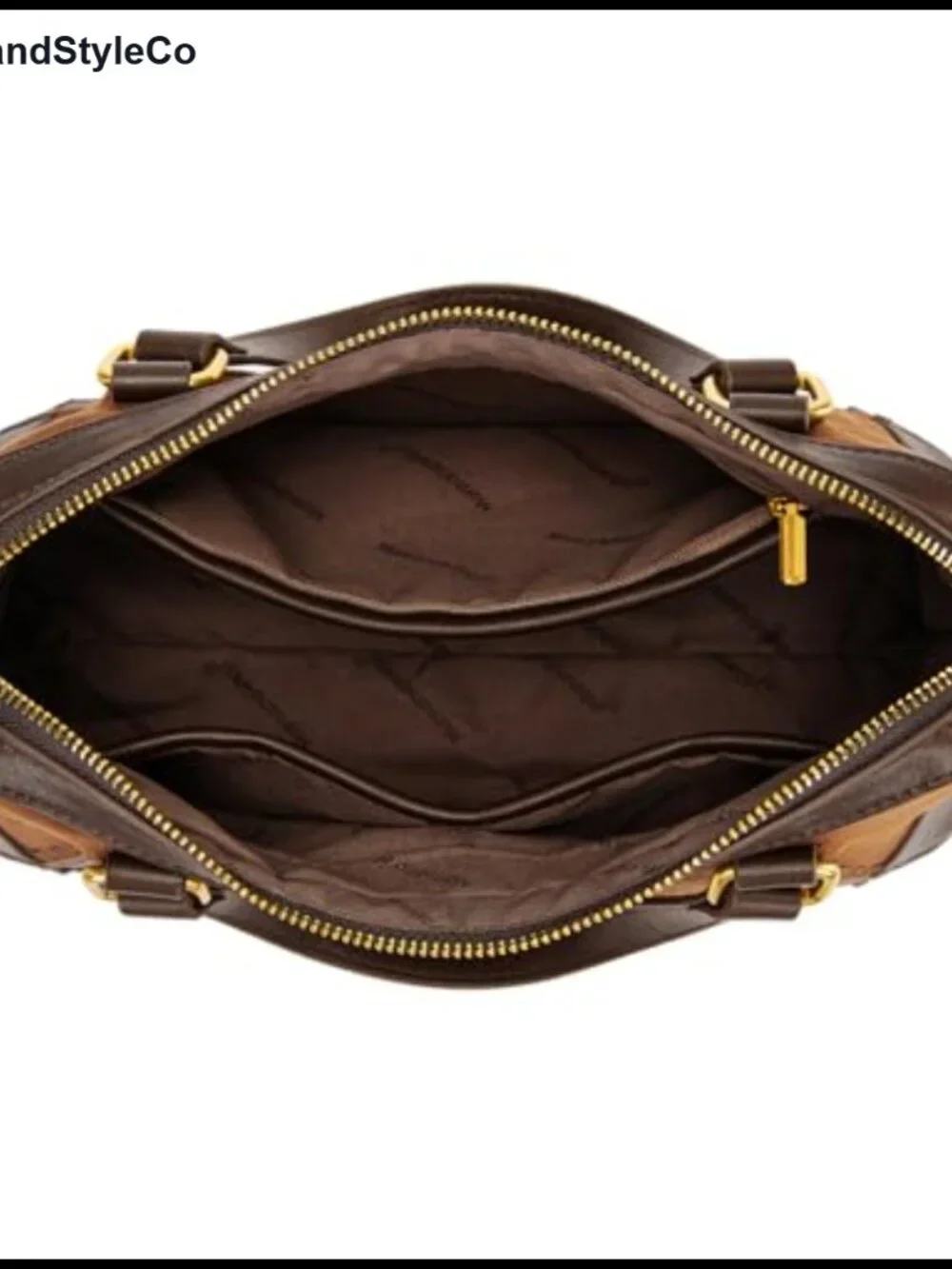 Faux Suede Satchel Crossbody Bag Western Whipstitch Top Handle